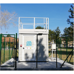 Completato l’allestimento della nuova stazione di monitoraggio della qualità dell’aria di Monfalcone.