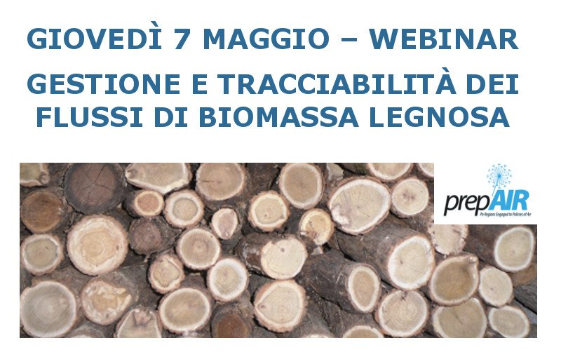 #PREPAIR: biomassa legnosa: gestione e tracciabilità