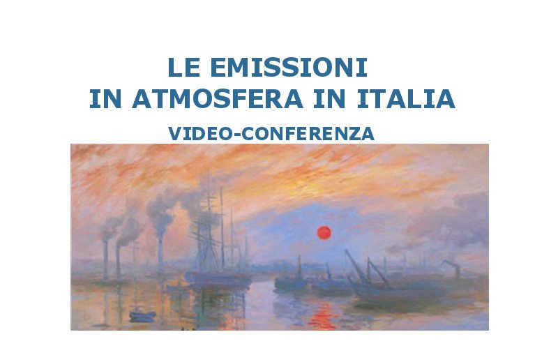 Le emissioni in atmosfera in Italia
