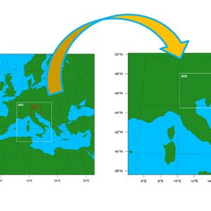 immagine anteprima per la notizia: nuova configurazione di calcolo per il modello wrf