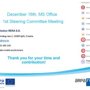 immagine anteprima per la notizia: #firespill: steering committee del 16 dicembre 2020. report e ...