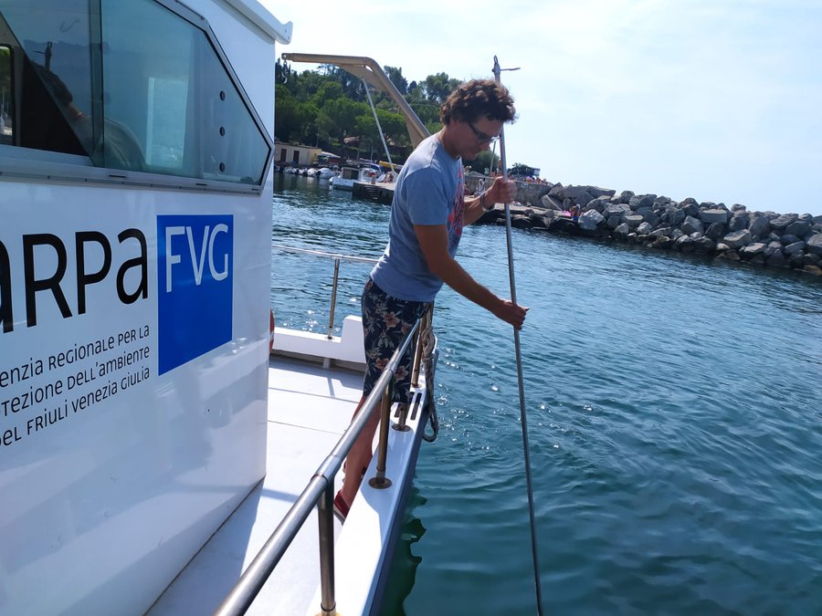 Controllo Arpa FVG acque di balneazione