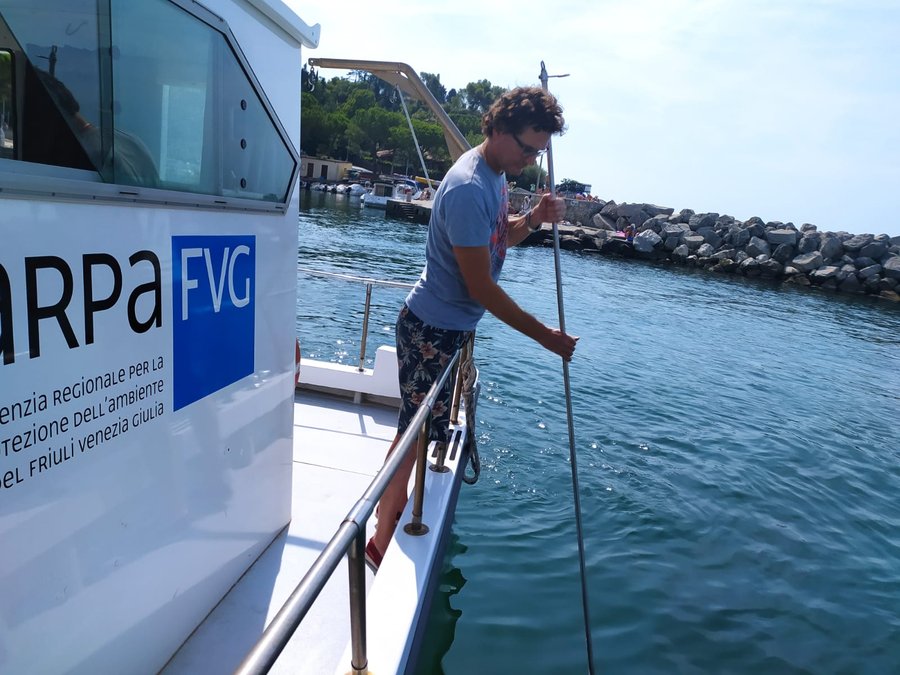 Controllo Arpa FVG acque di balneazione