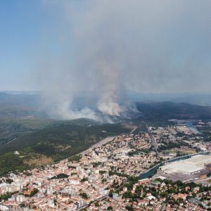 immagine anteprima per la notizia: incendio sul carso monfalconese - lisert: aggiornamento misure...