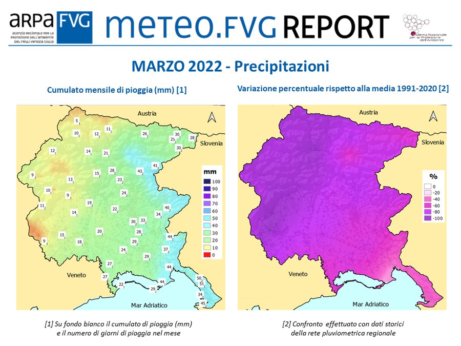 precipitazioni di marzo 2022 in fvg (cumulati mens...