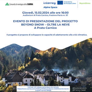 immagine anteprima per la notizia: arpa fvg all’evento di lancio del progetto beyond snow – oltre...