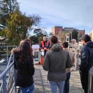 immagine anteprima per la notizia: studenti dell’università degli studi di udine visitano il labo...