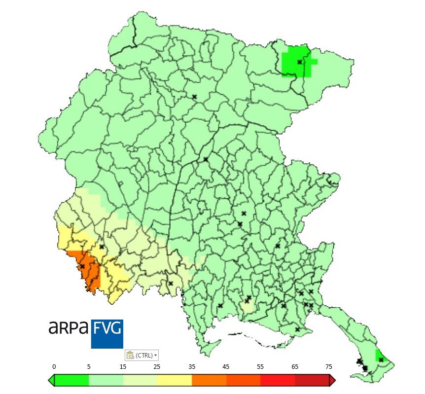 numero annuale di superamenti giornalieri della so...