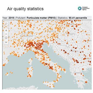 immagine anteprima per la notizia: agenzia europea dell'ambiente: netto miglioramento della qualità dell’aria in europa nell’ultimo decennio