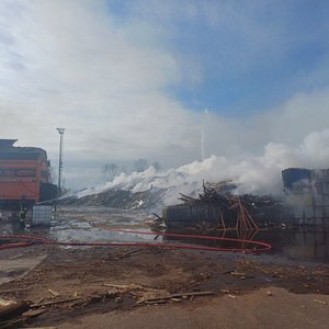 immagine anteprima per la notizia: incendio bipan di bicinicco - aggiornamento lunedì 7 aprile, o...