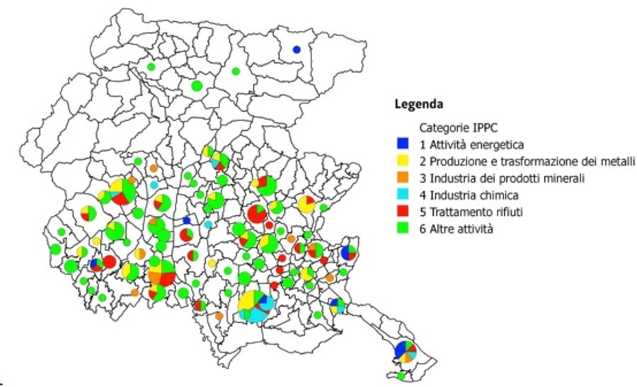 aziende in possesso di aia, suddivise nelle varie ...