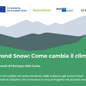 immagine anteprima per la notizia: come cambia e cambierà il clima in carnia: arpa fvg all’evento...