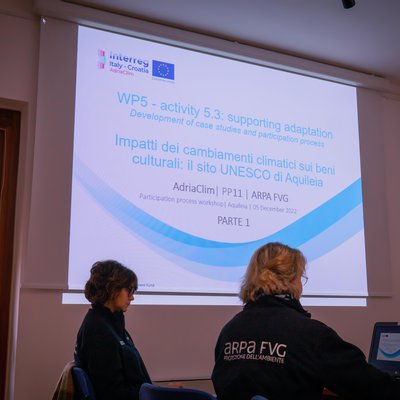 il workshop: una delle attività del progetto adria...