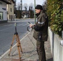 operatore arpa fvg al lavoro