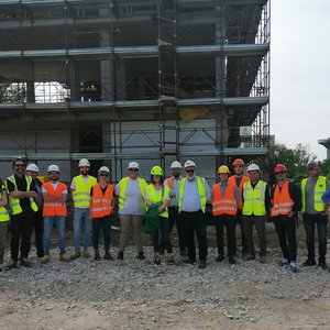 immagine anteprima per la notizia: professionisti in formazione in visita al cantiere di arpa fvg...