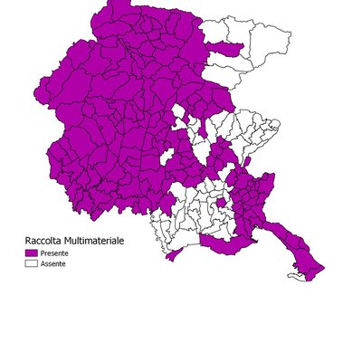 raccolta multimateriale in fvg
