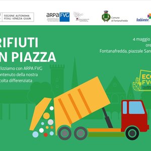 immagine anteprima per la notizia: giovedì 4 maggio "rifiuti in piazza" a fontanafredda