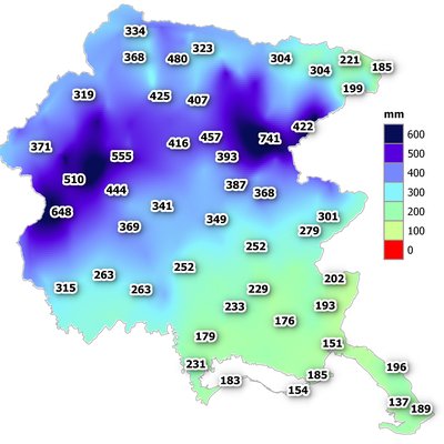 precipitazioni di maggio 2024 in fvg: cumulato men...