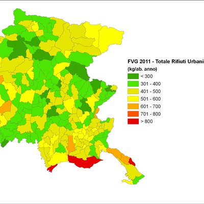 rifiuti urbani pro capite