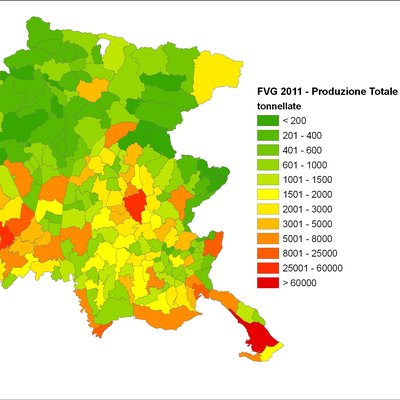 produzione totale di rifiuti urbani