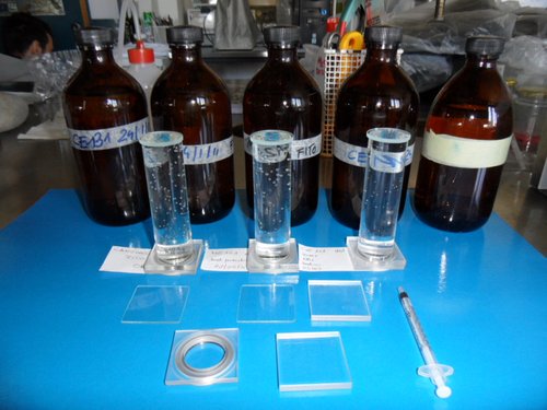 Preparazione dei campioni di fitoplancton per la sedimentazione - © Arpa FVG
