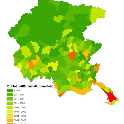 rifiuti urbani indifferenziati