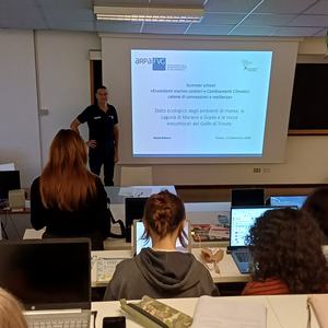 immagine anteprima per la notizia: partecipazione di arpa fvg alla summer school “ecosistemi mari...