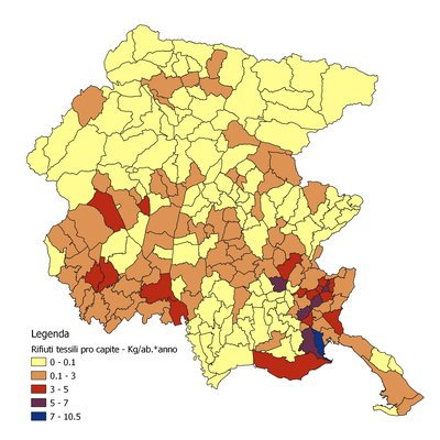 immagine contenuta nella pagina: i rifiuti urbani in friuli venezia giulia - anno 2022