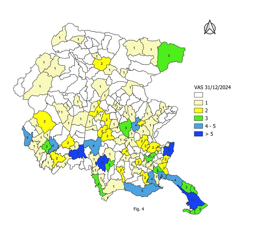 richieste di vas pervenute a arpa fvg per pianific...