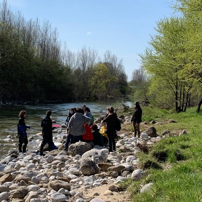 immagine contenuta nella pagina: a lezione sul fiume con arpa fvg