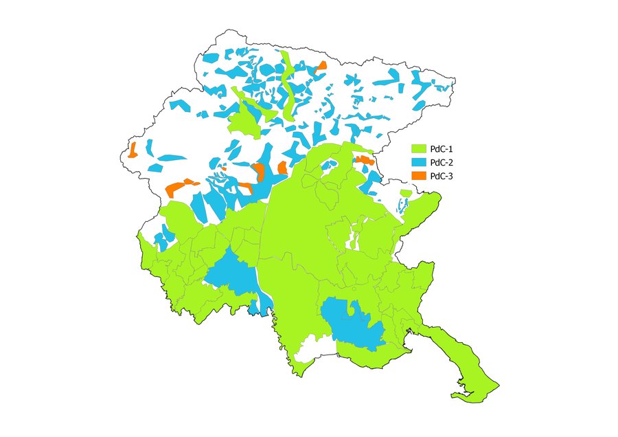 mappa delle zone di fornitura soggette ai controll...