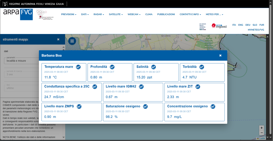 immagine contenuta nella pagina: riparte l’acquisizione dei dati di torbidità in continuo nelle a...