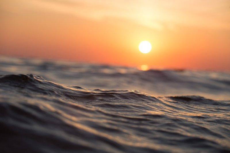 oceano-mare-acqua-tramonto
