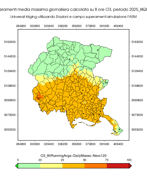 fig. 1 - numero di superamenti giornalieri della s...