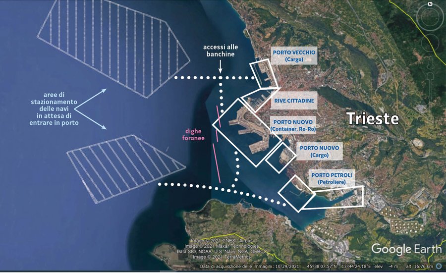 immagine contenuta nella pagina: il porto di trieste