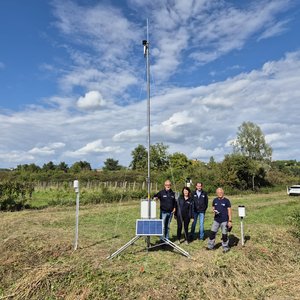 immagine anteprima per la notizia: inaugurata la nuova stazione meteorologica dedicata a mickey c...
