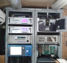 una stazione di qualità dell'aria